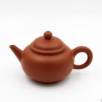 Handmade clay teapot